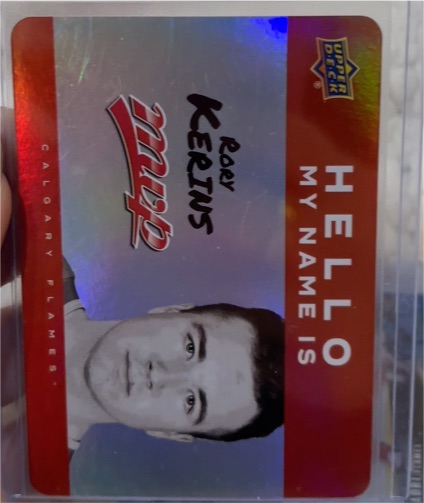2025-26 Upper Deck MVP Hello My Name Is #HNI-5 Rory Kerins — front