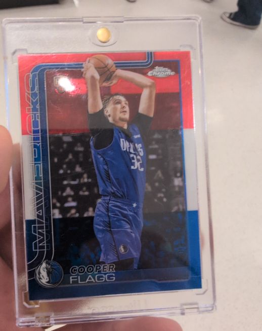 2025-26 Topps Chrome #251 Cooper Flagg — front