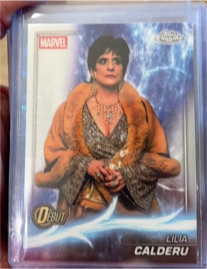 2025 Topps Chrome Marvel Studios #163 Lilia Calderu — front