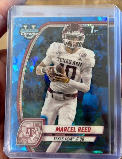 2024 Bowman University Chrome #173 Marcel Reed — front