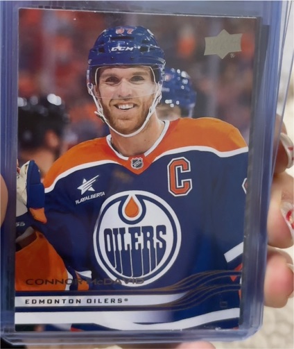 2025-26 Upper Deck Series 1 #63 Connor McDavid — front