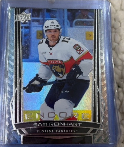 2025-26 Upper Deck Series 1 Encore #E-91 Sam Reinhart — front
