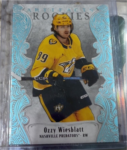 2025-26 Upper Deck Artifacts #171 Ozzy Wiesblatt Rookie — front
