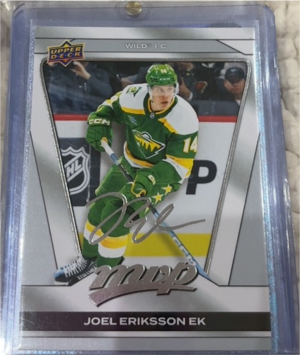 2025 Upper Deck MVP #Joel Eriksson Ek — front