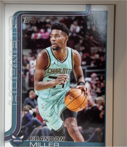 2025-26 Topps #68 Brandon Miller — front