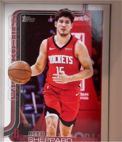 2025-26 Topps Basketball #178 Reed Sheppard — front