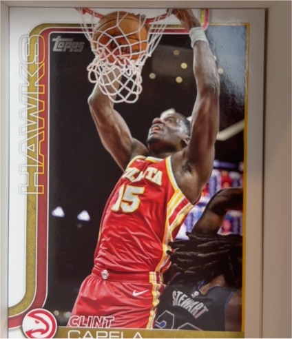 2025-26 Topps #63 Clint Capela — front