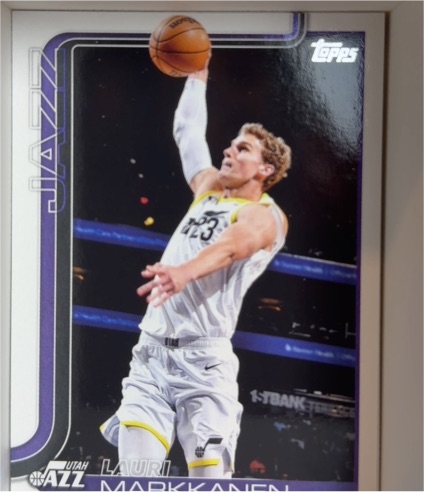 2025-26 Topps #129 Lauri Markkanen — front