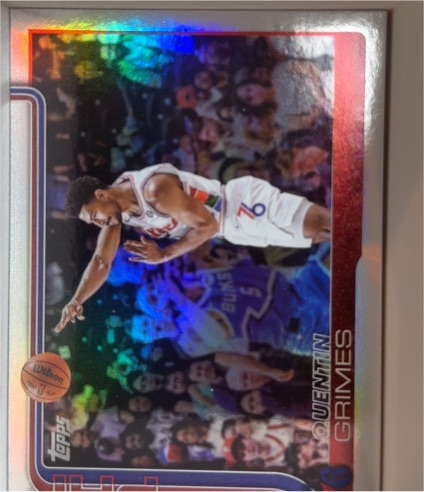 2025-26 Topps #25 Quentin Grimes — front