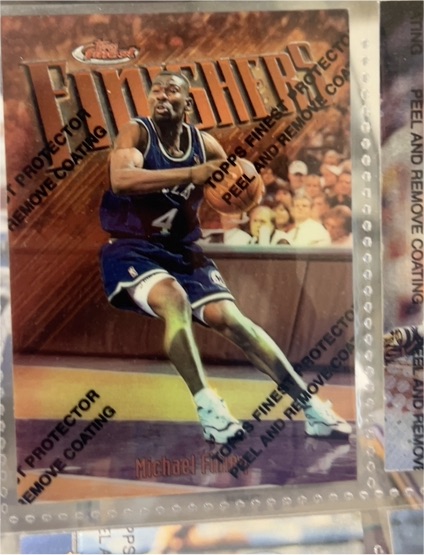 1997-98 Topps Finest #52 Michael Finley — front