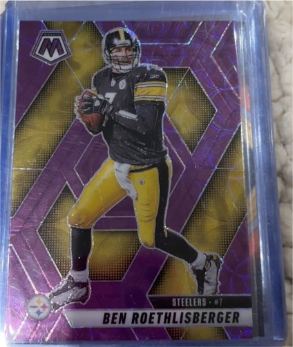 2025 Panini Mosaic #7 Ben Roethlisberger — front