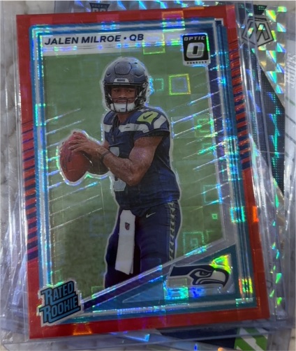 2025 Donruss Optic #307 Jalen Milroe — front