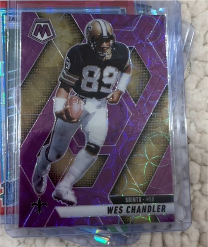 2025 Panini Mosaic #89 Wes Chandler — front