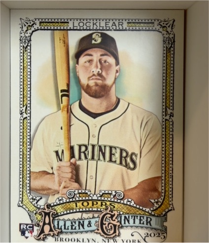 2025 Topps Allen & Ginter #112 Tyler Locklear — front