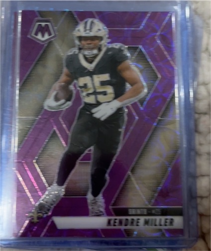 2025 Panini Mosaic #124 Kendre Miller — front