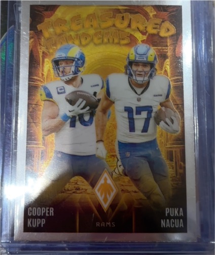 2024 Panini Phoenix #TT-LAC Cooper Kupp / Puka Nacua Treasured Tandems — front