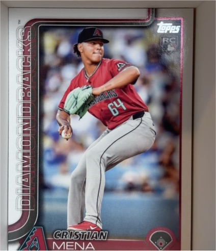 2025 Topps #120 Cristian Mena — front