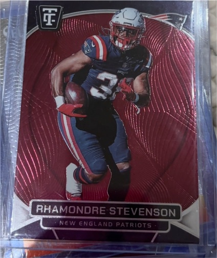 2024 Panini Totally Certified #62 Rhamondre Stevenson — front
