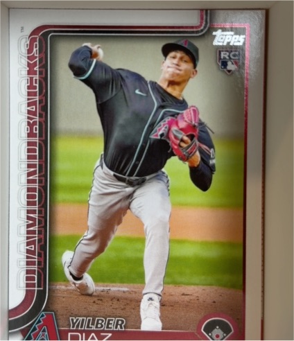 2025 Topps #104 Yilber Diaz — front
