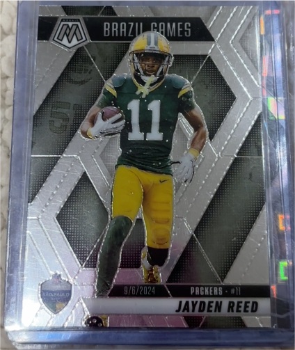 2025 Panini Mosaic #264 Jayden Reed — front