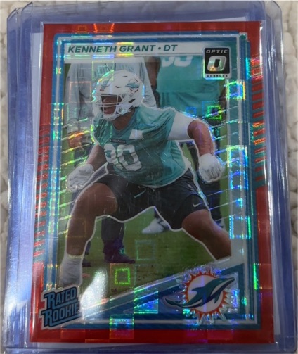 2025 Panini Donruss Optic #370 Kenneth Grant — front