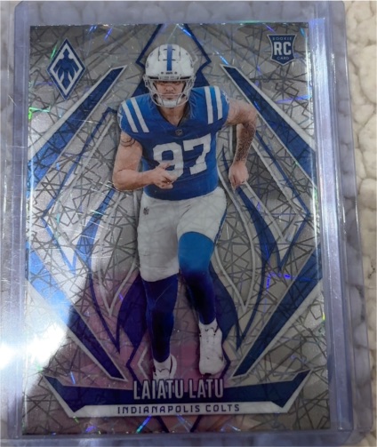 2024 Panini Phoenix #217 Laiatu Latu — front