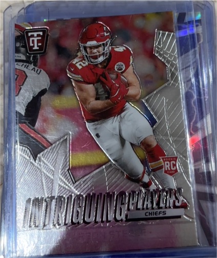 2024 Panini Totally Certified #17 Carson Steele Intriguing Players — front