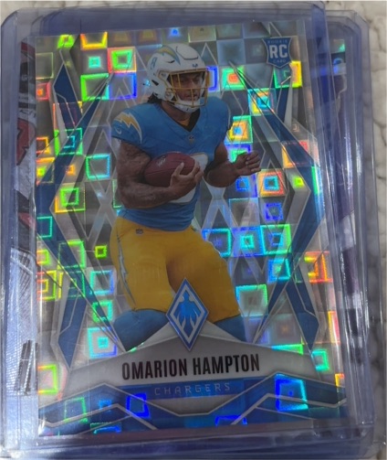 2025 Panini Phoenix #192 Omarion Hampton — front