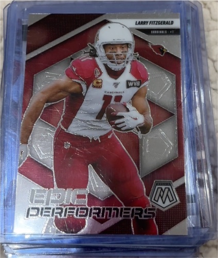 2025 Panini Mosaic #13 Larry Fitzgerald — front