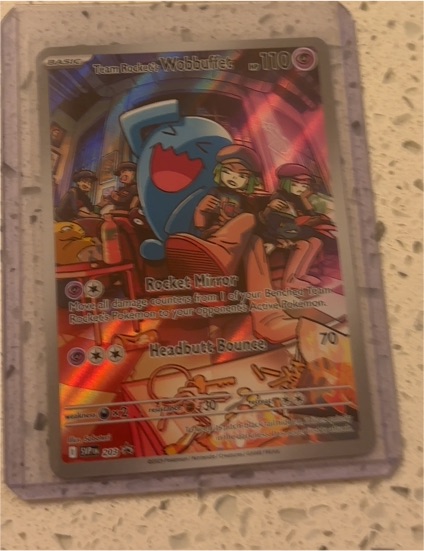 2023 Pokémon Scarlet & Violet #203 Team Rocket's Wobbuffet — front