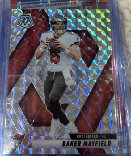 2025 Panini Mosaic #82 Baker Mayfield — front