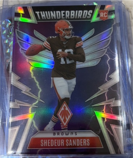 2025 Panini Phoenix Thunderbirds #13 Shedeur Sanders — front