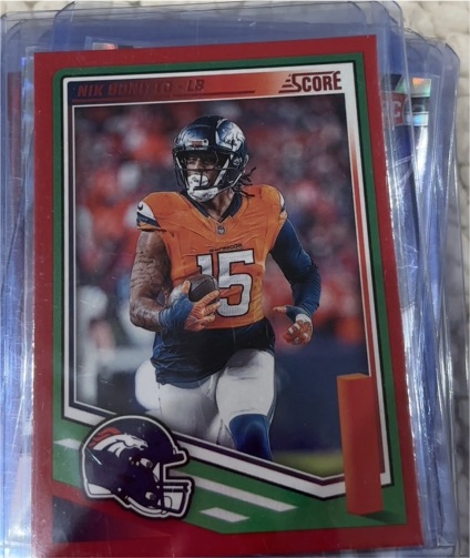 2025 Panini Score #50 Nik Bonitto — front