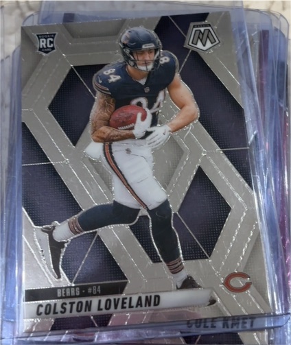2025 Panini Mosaic #304 Colston Loveland — front