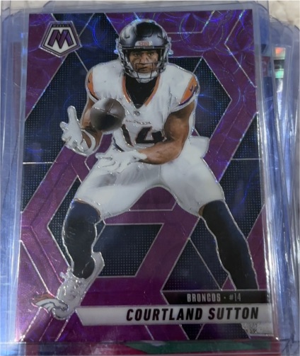 2025 Panini Mosaic #64 Courtland Sutton — front