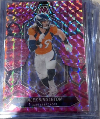 2024 Panini Mosaic #69 Alex Singleton — front