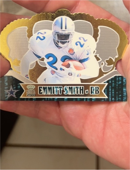 2000 Pacific Crown Royale Die-Cut #28 Emmitt Smith — front