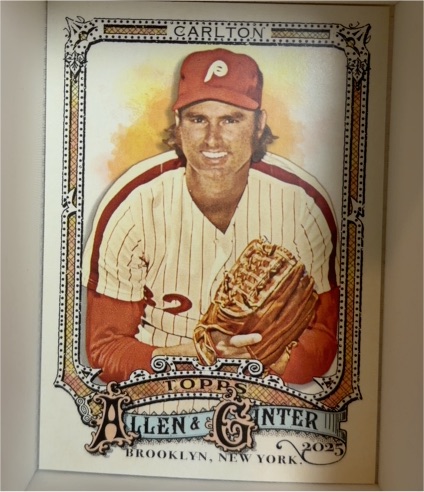 2025 Topps Allen & Ginter #38 Steve Carlton — front