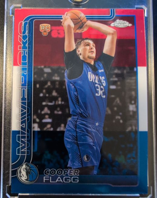 2025-26 Topps Chrome #251 Cooper Flagg — front