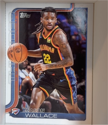 2025-26 Topps Basketball #119 Cason Wallace — front