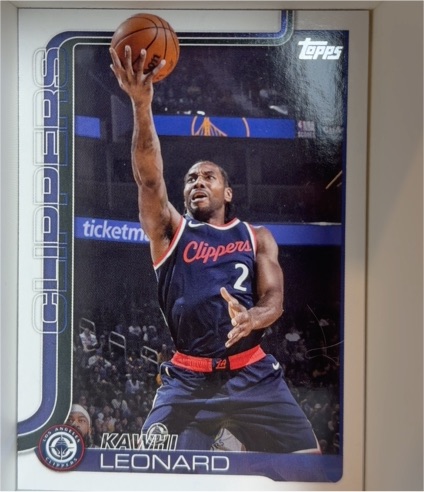 2025-26 Topps #142 Kawhi Leonard — front