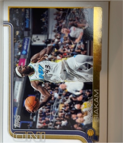 2025-26 Topps #53 Pascal Siakam — front