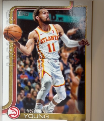 2025-26 Topps #61 Trae Young — front