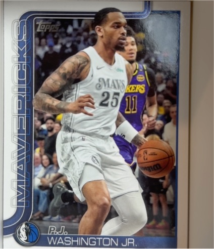 2025-26 Topps #173 P.J. Washington Jr. — front