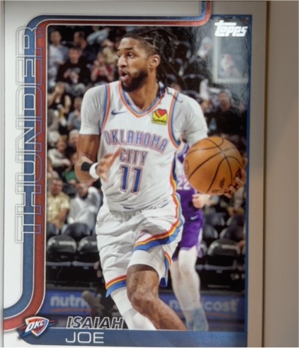 2025-26 Topps #121 Isaiah Joe — front