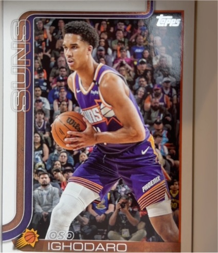 2025-26 Topps #160 Oso Ighodaro — front