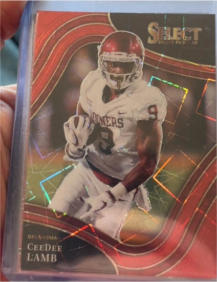 2022 Panini Select Draft Picks #165 CeeDee Lamb — front