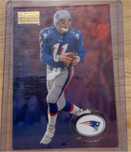 1996 Skybox Premium #102 Drew Bledsoe — front