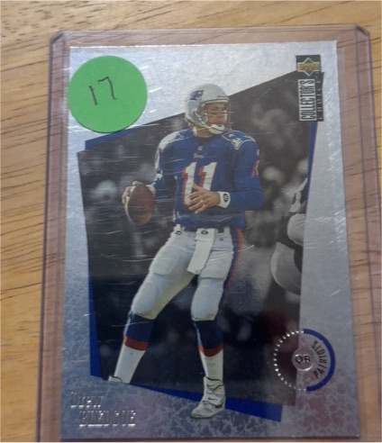 1996 Upper Deck Collector's Choice MVP #M29 Drew Bledsoe — front