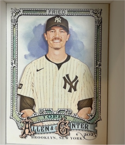 2025 Topps Allen & Ginter #207 Max Fried — front